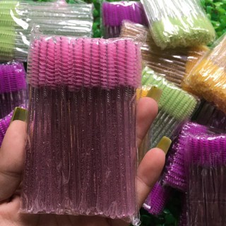 Chổi chải mi nối, bịch 50 cây siêu loang lanh