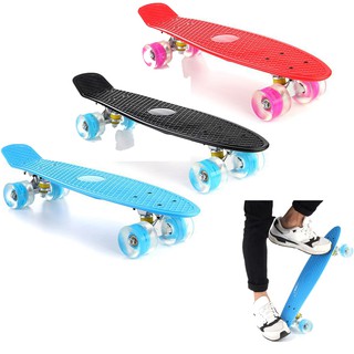 Ván Trượt Nhựa Penny Bánh Cao Su Có Đèn Led Phát Sáng,Chiều Dài 56cm Chính Hãng Đại Nam Sport