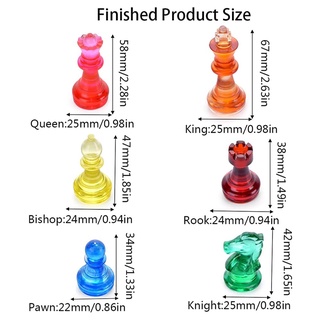 🔥🔥🔥Khuôn Silicone Làm Bàn Cờ Vua Bằng Nhựa Epoxy Độc Đáo DIY