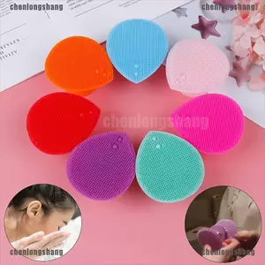 Miếng Silicone Rửa Mặt Tẩy Tế Bào Chết Làm Sạch Mụn Đầu Đen