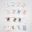 ✿ 1 Móc Khóa Hình Thẻ Bài Poker Mini 4X3Cm Dễ Thương