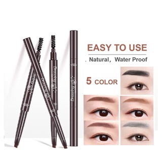 Bàn chải gel bút chì kẻ mày tự động chống nước sử dụng đôi