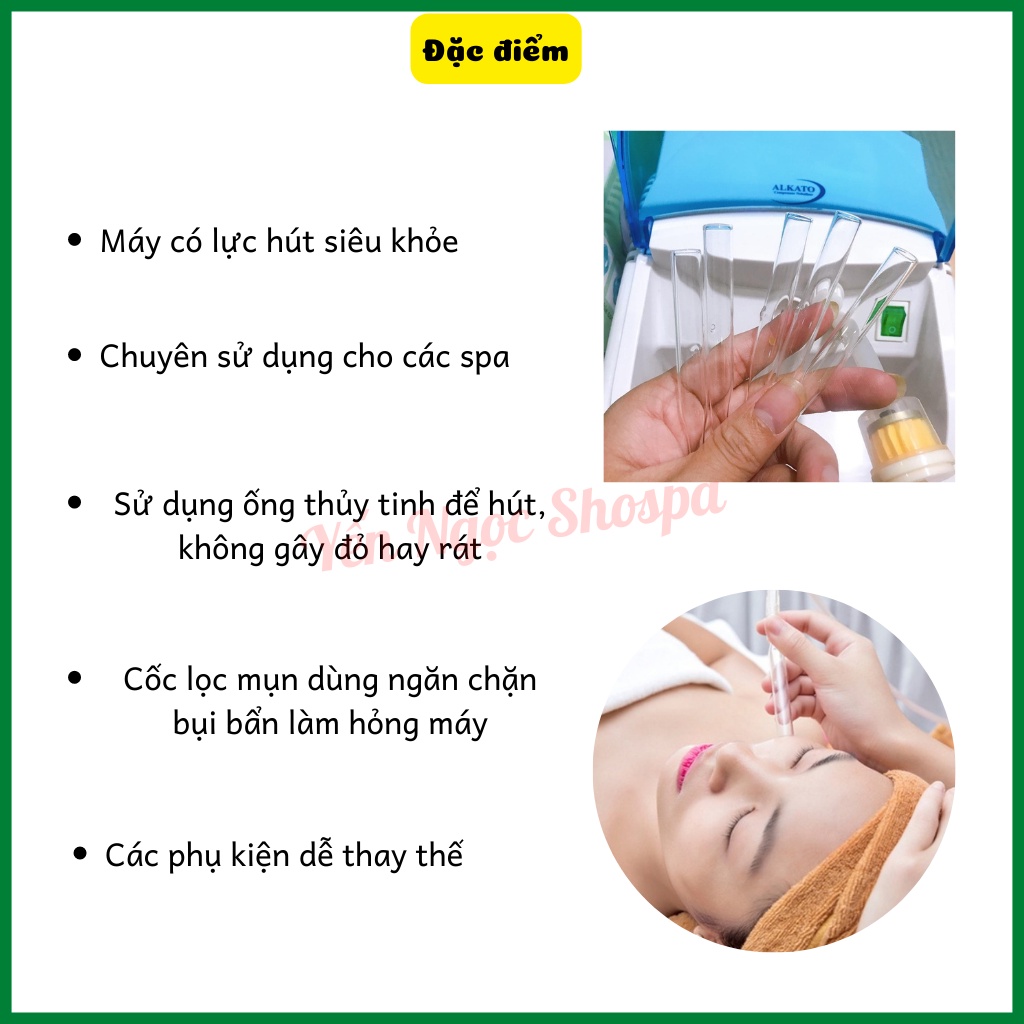 Máy hút mụn Alkato siêu khỏe, siêu bền, tặng kèm 5 ống hút mụn | BigBuy360 - bigbuy360.vn