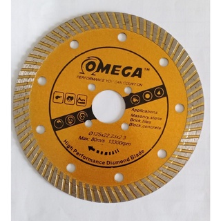 Lưỡi Cắt Đá_gạch_ bê tông Đa Năng Omega 125