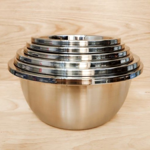 Thau trộn bột trộn sald inox cao cấp | Shopee Việt Nam
