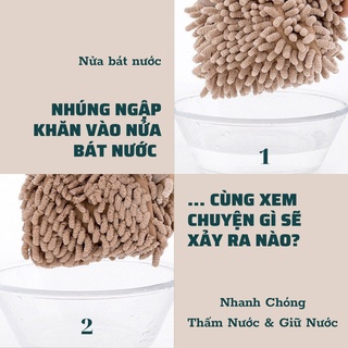 Khăn Lau Tay Treo Tường Royal Towel Chất Nhung San Hô, Dày Dặn, Thấm Hút Tốt
