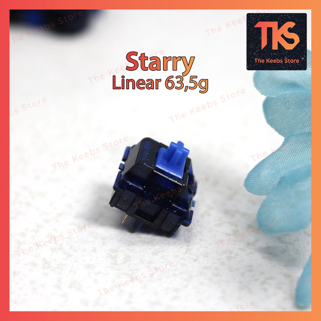 Switch Starry | Linear 63.5g | công tắc bàn phím cơ | công tắc bàn phím ...