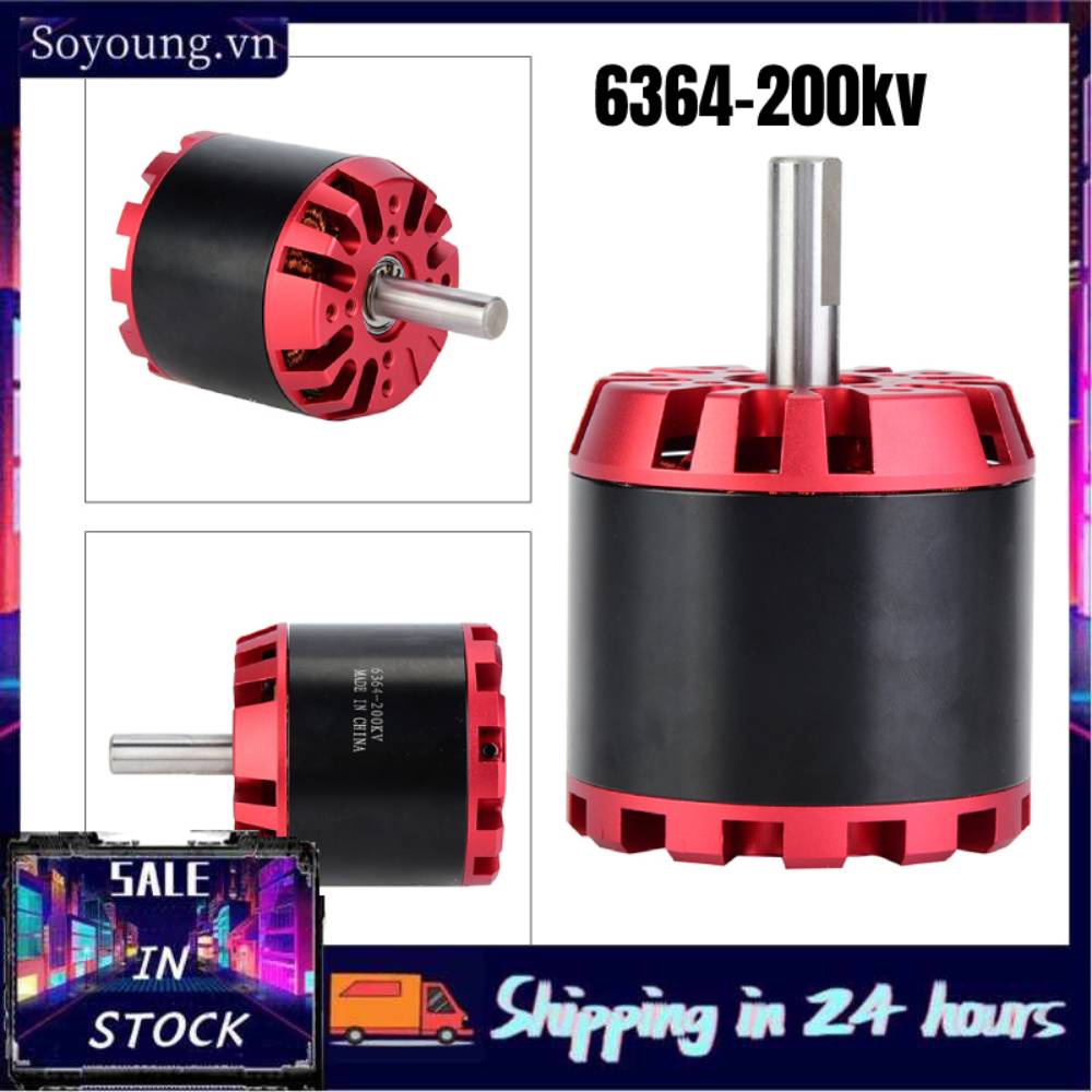 Soyoung Hàng Ga SOYOUNG Động Cơ Không Chổi Than Cảm Biến 6364-200kv Cho Xe Điện Cân Bằng Ván Trượt E-Scooter