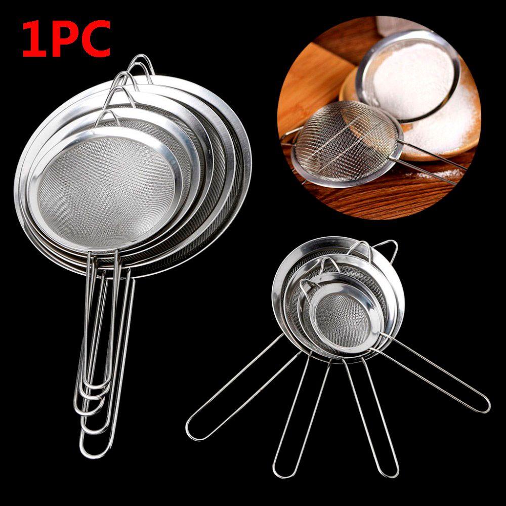 NKSFX Đường Kính 7 / 8 / 10 / 12 / 14 / 16 / 18 / 20 / 22cm Dụng Cụ Lọc Trà Rây Lọc Sifter