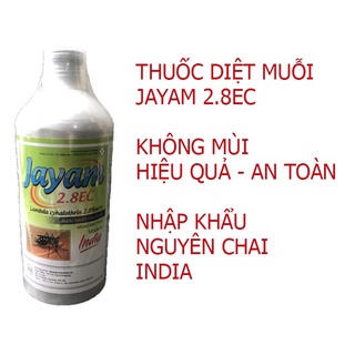 Thuốc diệt muỗi ruồi gián Jayam 100ml diệt muỗi kiến gián hiệu quả không mùi chai nhôm