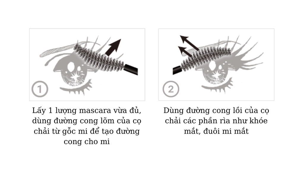 Mô tả Chuốt Mi Mascara Kissme Siêu Bền Giúp Nâng Cong Và Dày Rậm Mi Tối Đa Kissme Heroine Mascara WP 6G Mi dài hơn 5mm - 4