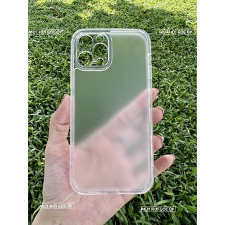 [ CHÍNH HÃNG ] Ốp lưng X&M trong nhám bảo vệ camera cho iphone 12promax/13/13pro/13promax
