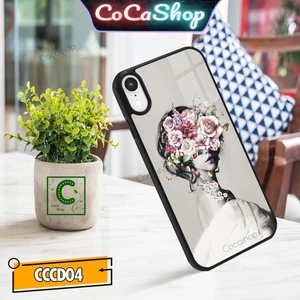 Ốp iphone in hình cực đẹp siêu bền chống sốc - Cô gái quý phái cùng hoa - 6/6plus/6s/6splus/7/7plus/8/8plus/x/xr/