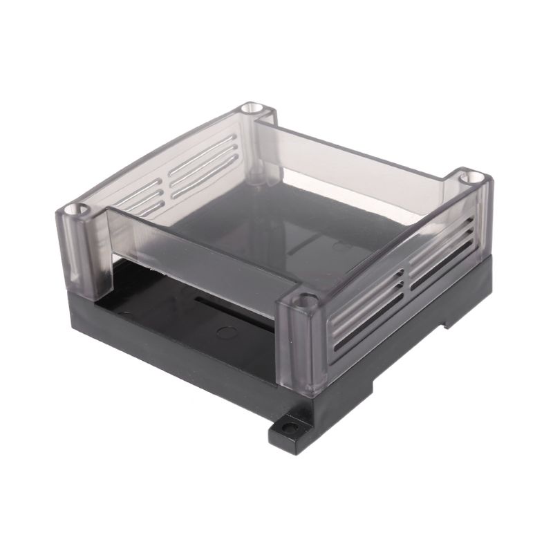 Vỏ hộp dự án bằng nhựa Vision Vỏ trong suốt cho thiết bị đường ray Din