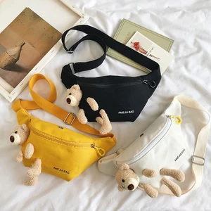 Túi vải hoạt hình gấu siêu dễ thương