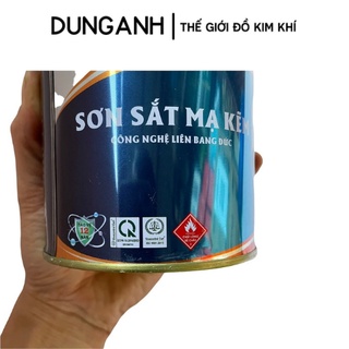 Sơn sắt mạ kẽm Kim Khí Dung Anh, sơn mạ kẽm Zpa hộp 800ml bảo hành 5 năm