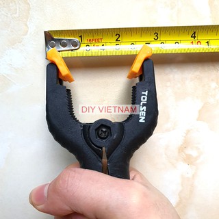 Kẹp gỗ lò xo hãng TOLSEN 10198 cao cấp cỡ 4 inch (100mm), Bảo hành 12 tháng Kouritsu Official Store