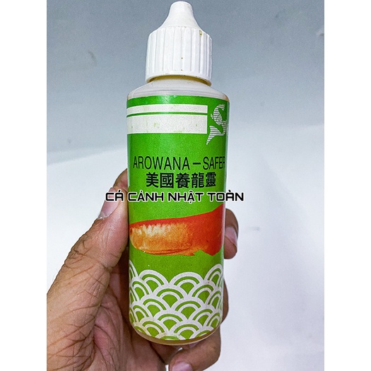 VITAMIN NƯỚC TĂNG MÀU HỖ TRỢ TOÀN DIỆN CHO CÁ RỒNG AROWANA SAFER