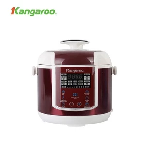 Nồi áp suất điện tử 5 lít kangaroo KG281 (màu đỏ tím)