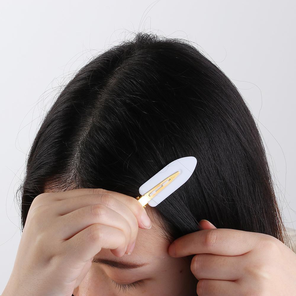 DAYBREAK Kẹp Tóc Liền Mạch Salon Phụ Kiện Tạo Kiểu Tóc Cố Định Không Uốn Cong Kẹp Tóc