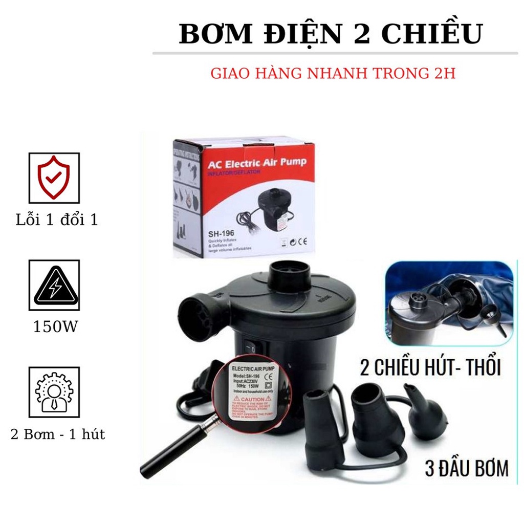 Mô tả Bơm Phao Điện Bơm Hút Chân Không 2 Chiều – Bơm Phao Bể Bơi Siêu Tiện Lợi Công Suất 150W Chính Hãng Amalife - 6