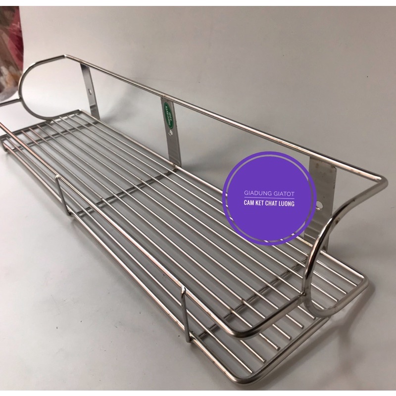 Kệ inox 1 tầng để gia vị nhà bếp , nhà tắm | Shopee Việt Nam