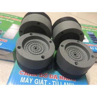 Chân Máy Giặt Chống Rung, Bộ 4 Miếng Cao Su Máy Giặt Chống Rung Chống Ồn Hiệu Quả