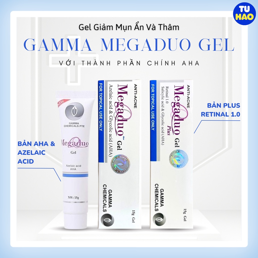 Mô tả Gel Giảm Mụn Ẩn Và Thâm Gamma Megaduo Gel 15 gram - Từ Hảo - 2