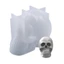 Flgo DIY Craft Epoxy Resin Khuôn Handmade Bucktooth Skull Trang Trí Khuôn Silicon