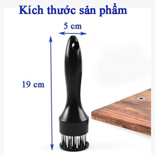 Dụng cụ làm mềm thịt, xăm bì heo quay da giòn - châm thịt heo bò tiện lợi #A221