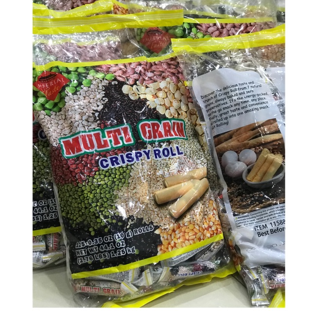 Bánh Ngũ Cốc Multi Grain Crispy Roll 1,25kg date 2024 Shopee Việt Nam