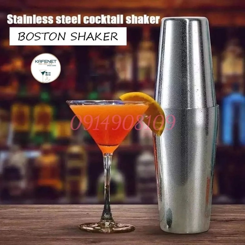 Bình lắc shaker 2 mảnh Boston 750ml - 550ml | Shopee Việt Nam