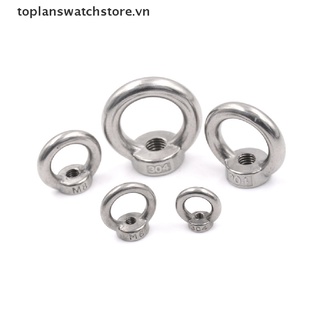 Vòng Đai Ốc Bằng Thép Không Gỉ M5 / M6 / M8 / M10 / M12 304