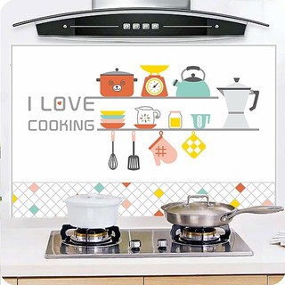 Giấy dán tường nhà bếp tráng nhôm bóc dán
