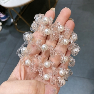 Dây cột tóc lò xo thời trang đơn giản tiện lợi cho nữ