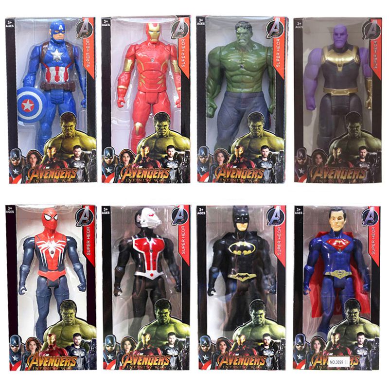 DISNEY Mô hình nhân vật siêu anh hùng Marvel 20cm