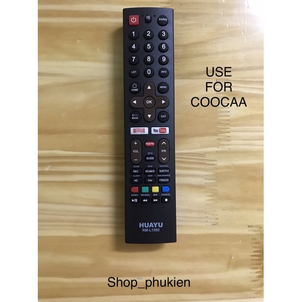 Remote tivi led COOCAA - Điều khiển tivi led COOCAA | Shopee Việt Nam
