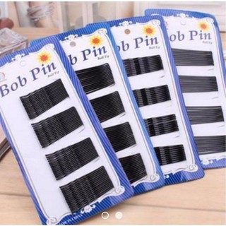 Vỉ 60 chiếc kẹp tóc - Kẹp Tăm đen