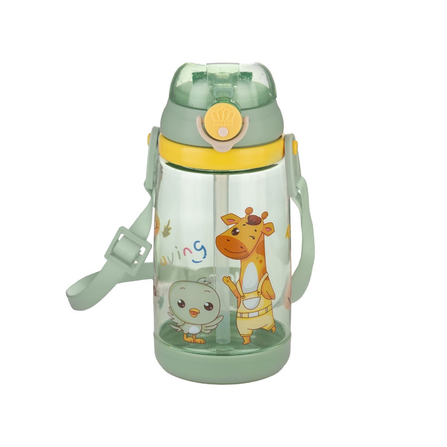 Bình Nước Trẻ Em 450ml Hokori 0081, Bình Tập Uống Cho Bé Yêu Việt Nhật Cao Cấp