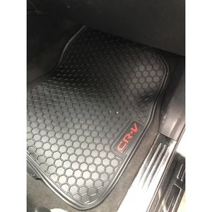 Thảm lót sàn ô tô Honda Crv 2018-2022, bộ trải sàn cao su PVC đúc, không mùi dễ dàng vệ sinh giá tốt