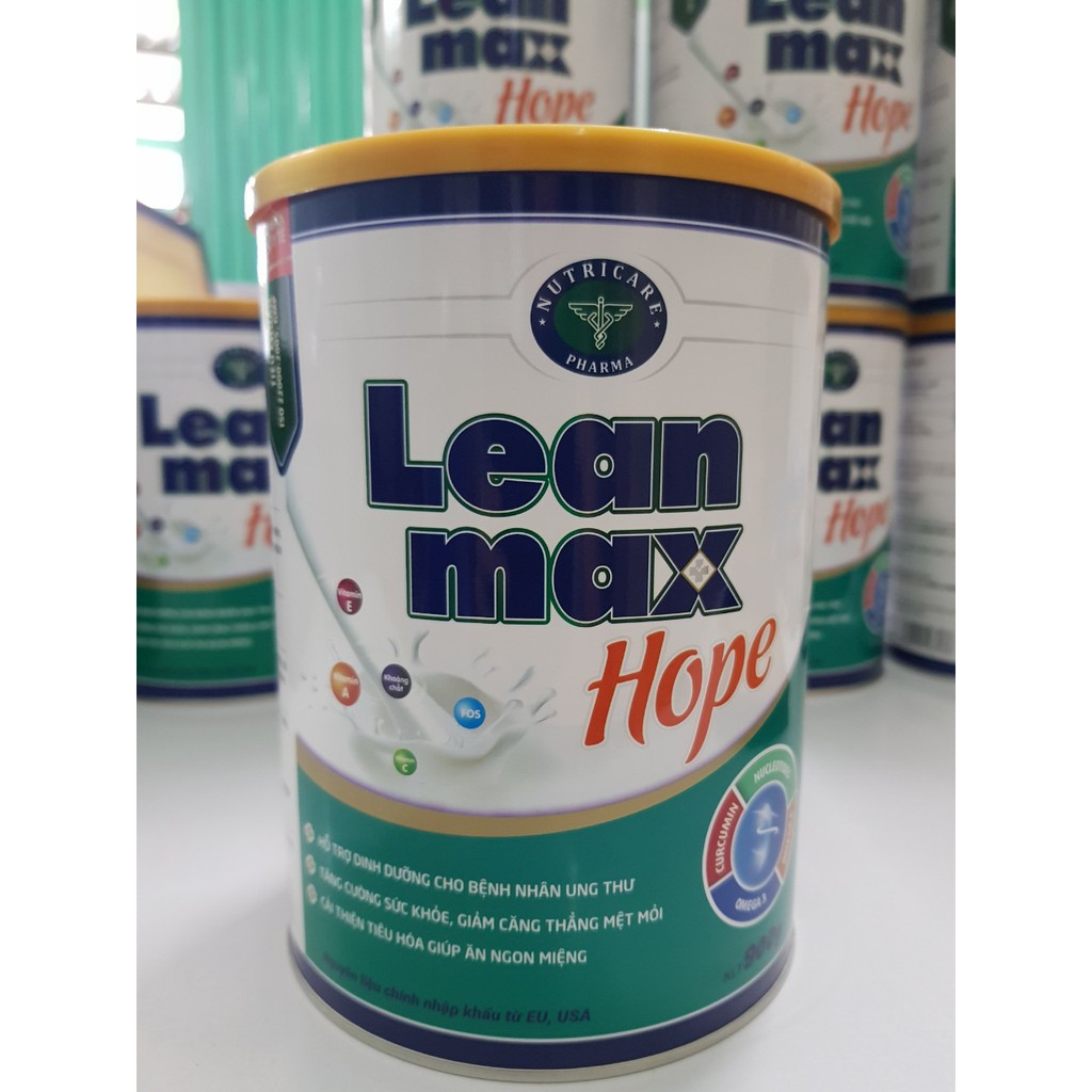 LEAN MAX HOPE 900G ( SỮA BỘT DINH DƯỠNG DÀNH CHO BỆNH NHÂN UNG THƯ ...