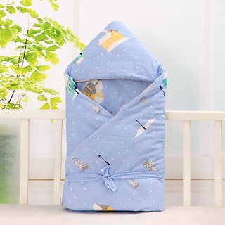 Chăn Ủ Có Mũ Trần Bông Xinshengdai Kích Thước 90x90 Cho Bé | Minizon Kids