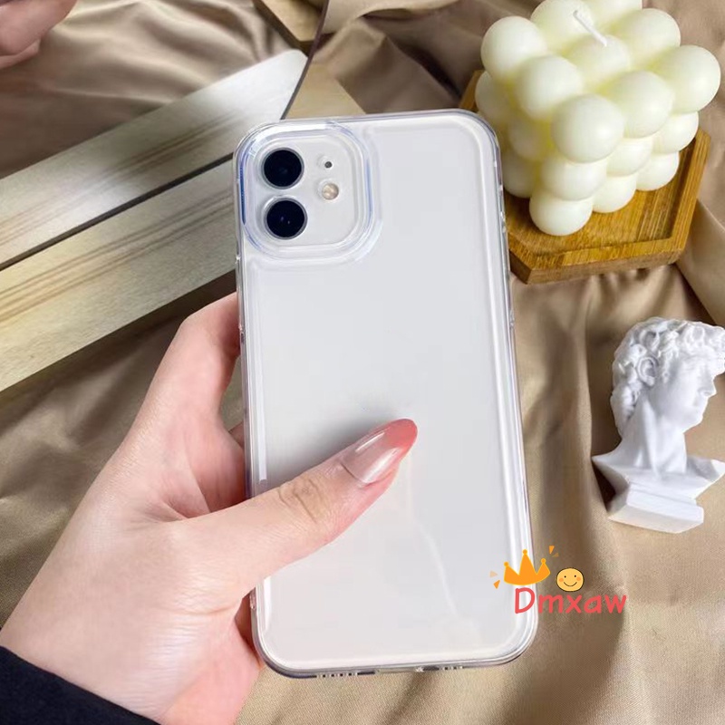 Ốp Điện Thoại Mềm Trong Suốt Chống Sốc Cho Samsung Galaxy M33 M53 F23 M23 A13 A23 A33 A12 A22 A72 A73 A03 Core A02 M02 A02S A52 A52S