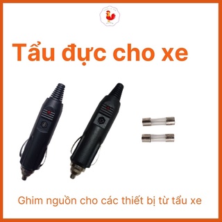 Tẩu sạc ô tô giắc đực giúp lấy nguồn điện của xe dùng cho các thiết bị rời