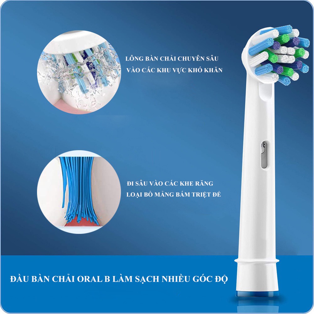 Đầu Bàn Chải Đánh Răng Điện Oral-B Thay Thế Phù Hợp Tất Cả Các Loại Bàn  Chải Oral-B | Shopee Việt Nam