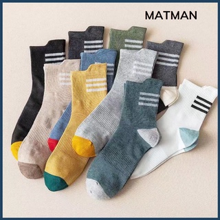 Tất nam nữ vớ chân nam nữ cotton co giãn thoáng khí