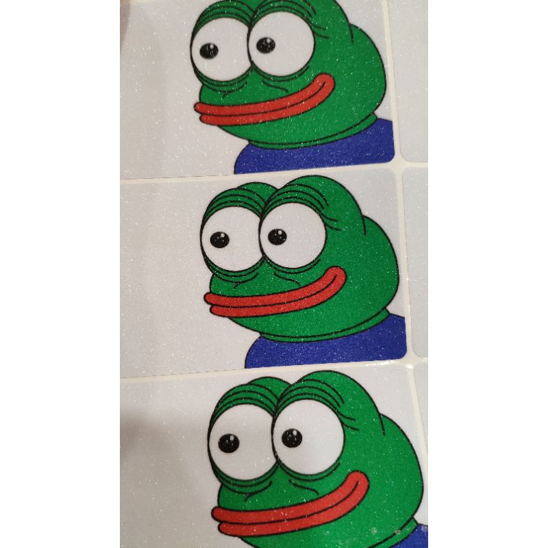 Miếng Dán Trang Trí FROG PEPE - Decal Sticker Thẻ ATM (Thẻ Chung Cư, Thẻ Xe, Debit, Credit) NF2