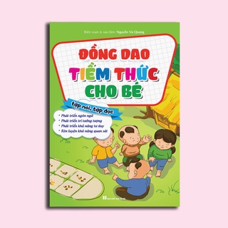 Bộ 3 cuốn Truyện - Thơ - Đồng dao Tiềm thức cho bé (giúp bé tập nói, tập đọc)