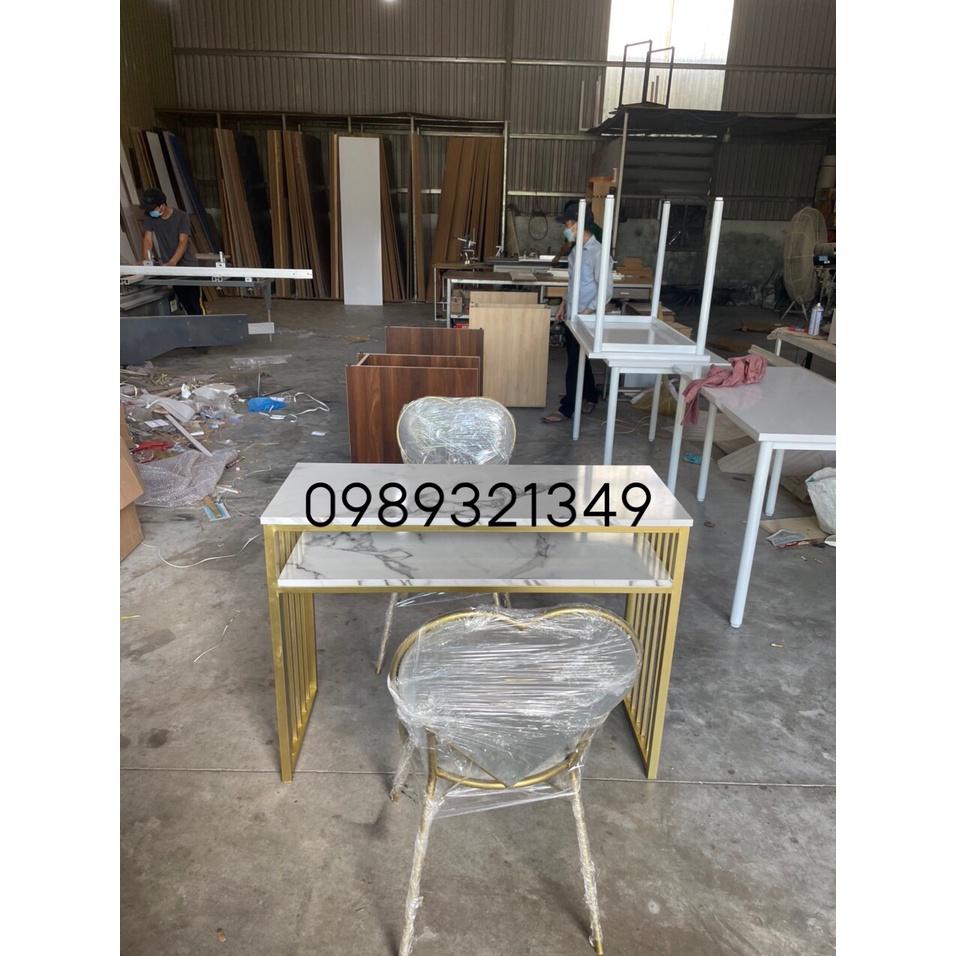 Bàn nail 40x1mx75 (giá ko kèm ghế, ghế có bán rời) | Shopee Việt Nam