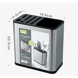 Kệ đựng dao, đũa thìa đa năng bằng chất liệu inox